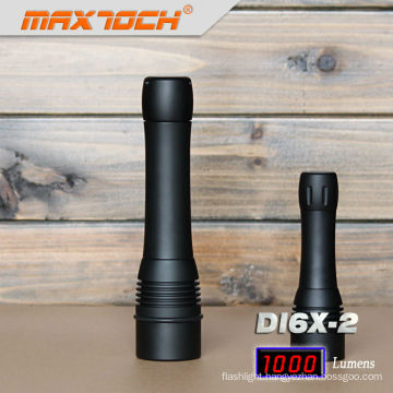 Maxtoch DI6X-2(Under Water 200m) 2*18650 Battery Longest Runtime Dive Flashlight